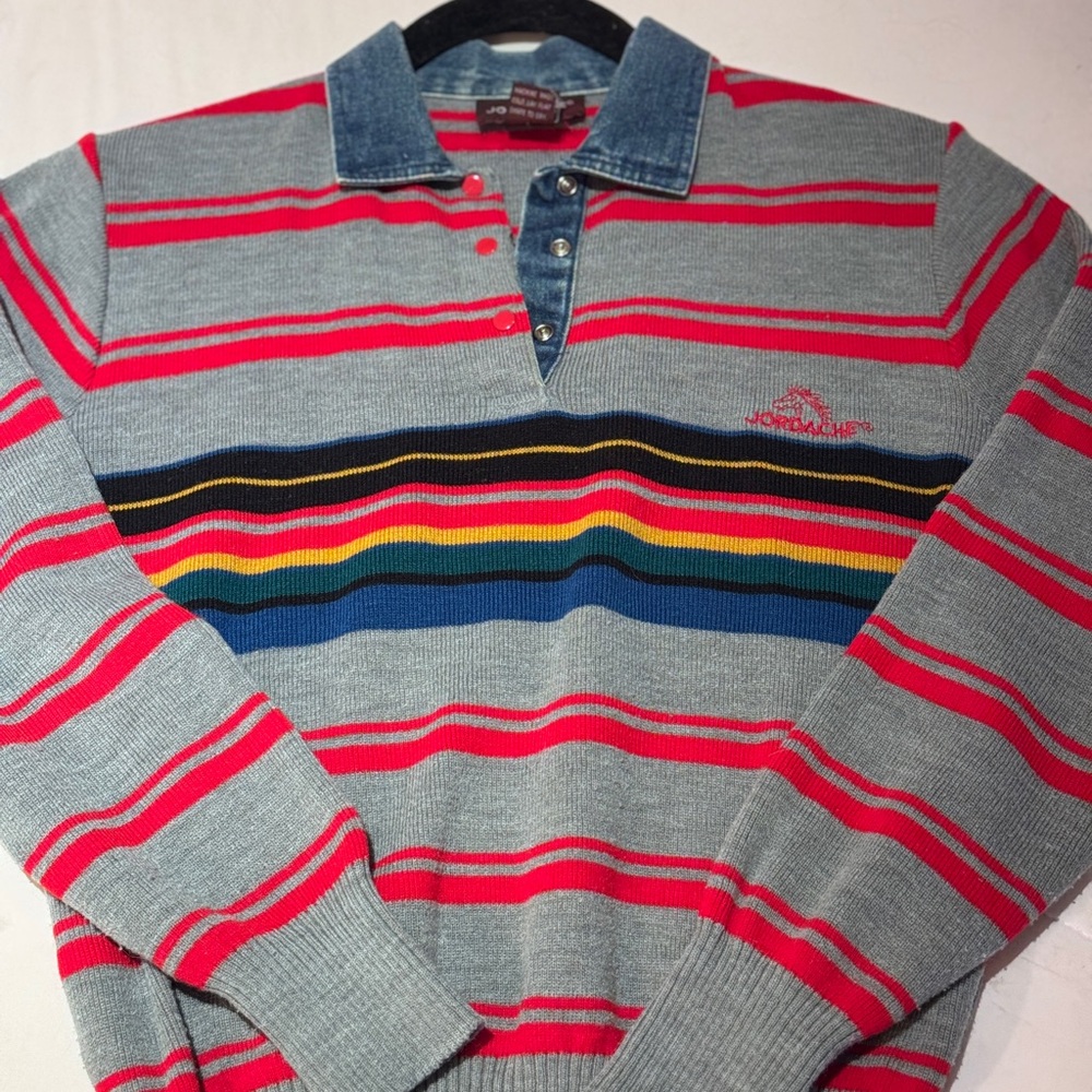 Jordache Denim and Striped Polo